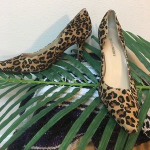 Karen Scott leopard print Marlo heels